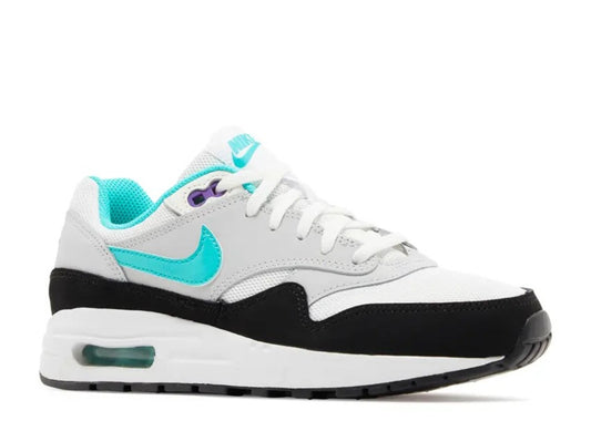 Nike Air Max 1 White Pure Platinum Court Purple Hyper Jade